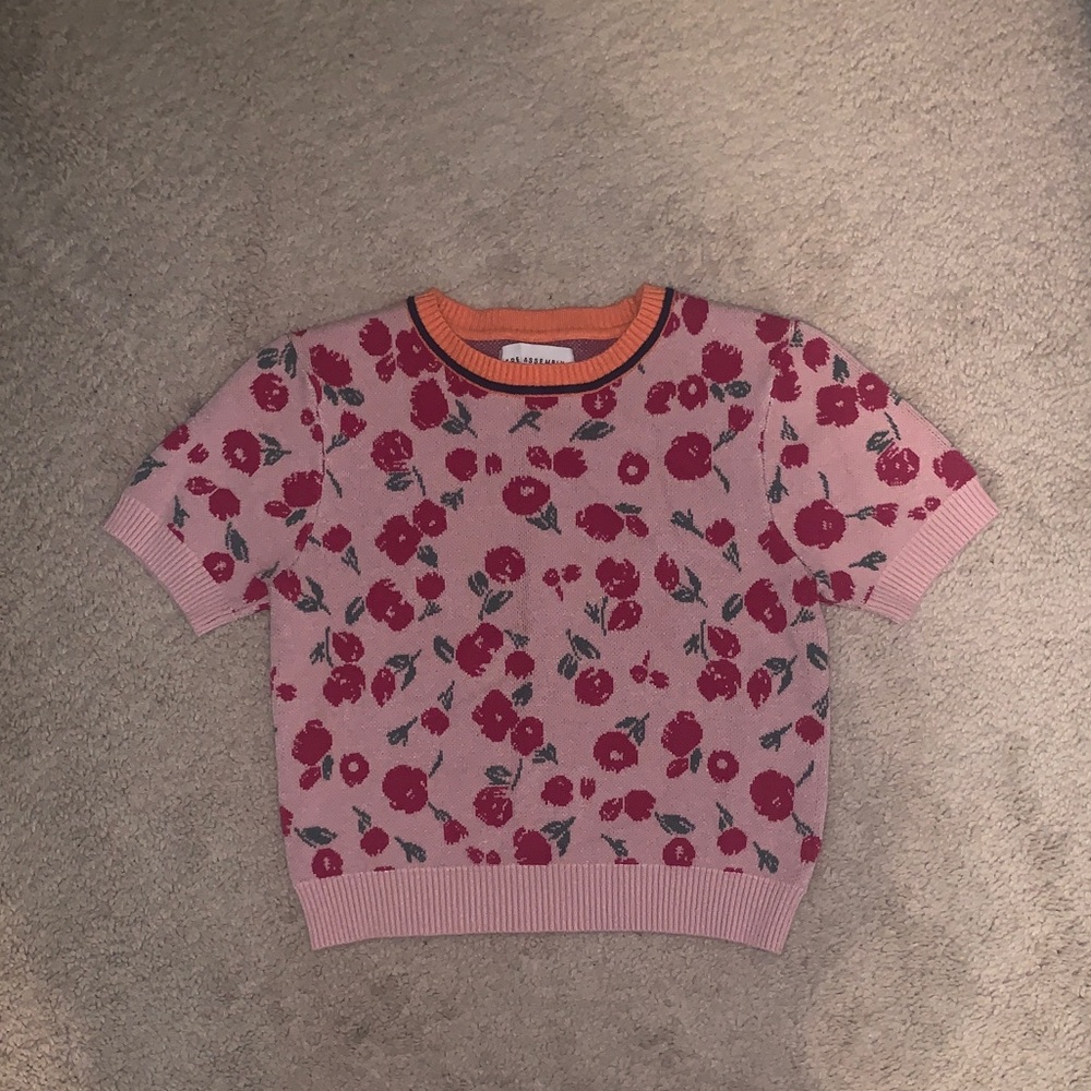 Floral Pink Kids Top